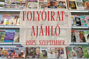 Folyóiratajánló - 2025. szeptember Folyóiratajánló - 2025. szeptember