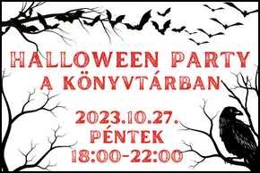 Halloween Party a knyvtrban