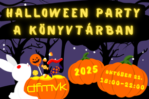 Halloween a könyvtárban - 2025 Halloween a könyvtárban - 2025