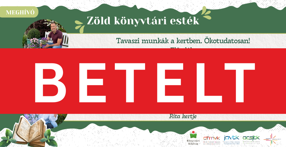 Zöld könyvtári esték Zöld könyvtári esték