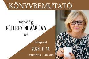 Knyvbemutat - Vendgnk: Pterfy-Novk va - 2024.11.14. 17 ra
