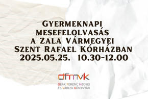 Gyermeknapi mesefelolvasás a Szent Rafael Kórházban Gyermeknapi mesefelolvasás a Szent Rafael Kórházban