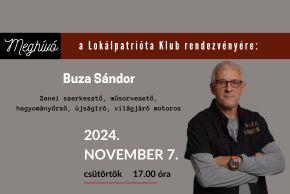 A Loklpatrita Klub vendge Buza Sndor - 2024.11.07. 17 ra