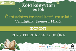 Zldknyvtri Estk - Vendgnk Szomoru Mikls