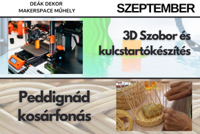 Deák Dekor Műhelyfoglalkozások - 2025 Szeptember Deák Dekor Műhelyfoglalkozások - 2025 Szeptember