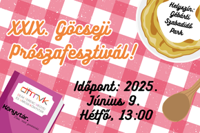 Találkozzunk XXIX. Göcseji Prószafesztiválon! Találkozzunk XXIX. Göcseji Prószafesztiválon!