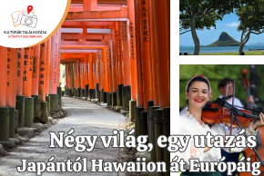 Kultrk Tallkozsa Knyvtrunkban - Ngy vilg, egy utazs Japntl Hawaiion t Eurpig