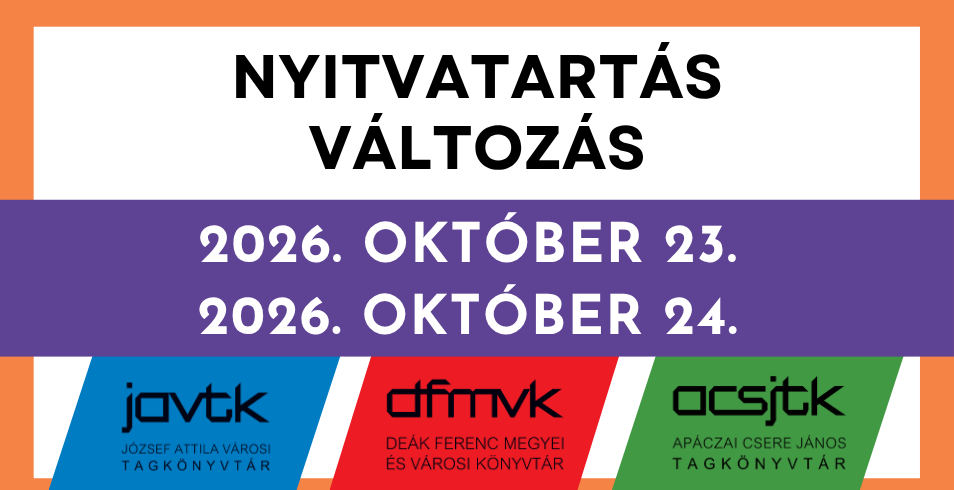 Okt�beri nyitvatart�s v�ltoz�sok