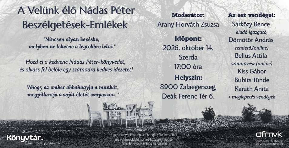 N�das P�ter-eml�kest a k�nyvt�rban