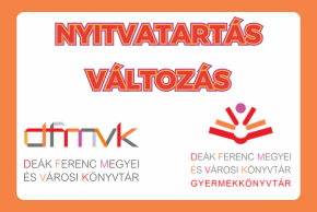 Nyitvatart�s v�ltoz�s