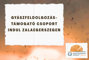 Gyszfeldolgozs-tmogat Csoport indul Zalaegerszegen